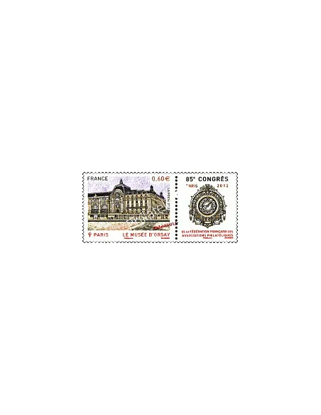 timbre de France n° 4678 - Musée d'Orsay (Congrès de la FFAP)