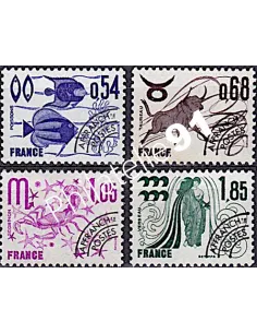 Timbres Préoblitérés n°  146 à 149, collection timbres France