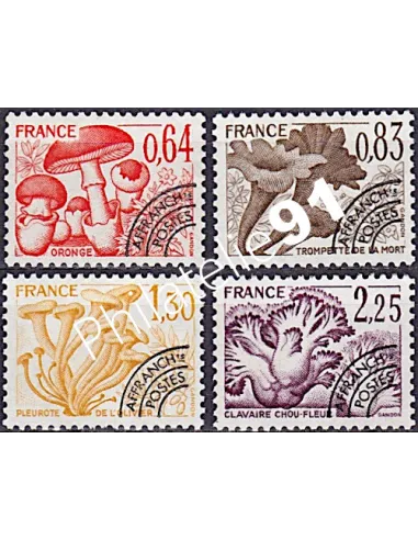 Timbres Préoblitérés n°  158 à 161, collection timbres France