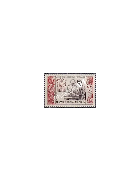 AOF  n° 45, collection timbres Colonies françaises