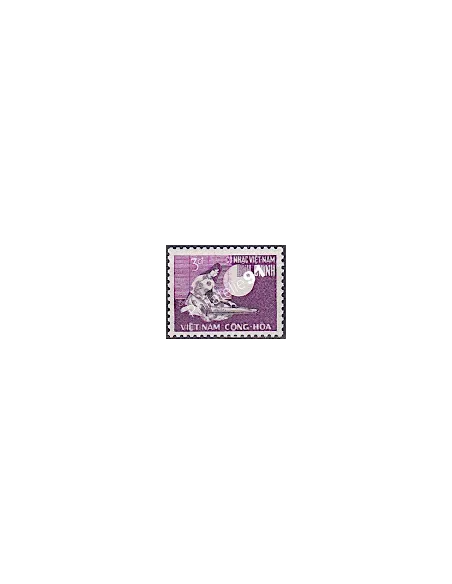Vietnam Nord ,n° 329, Collection timbre Asie