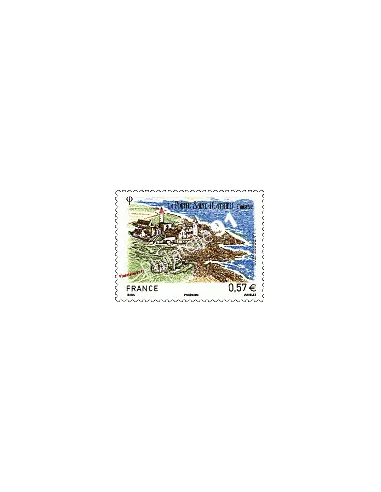 timbre de France n° 4679 - la pointe Saint-Mathieu (Finistère)