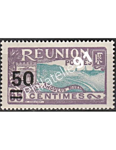timbre de REUNION n° 124 - Collection timbres Colonies françaises