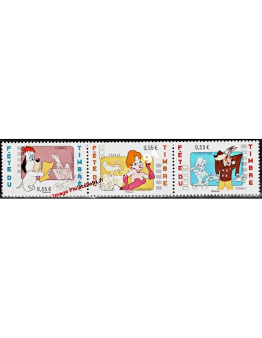 Timbre n° 4146 à 4148 - Fête du Timbre 2008 Tex Avery (1) FRANCE