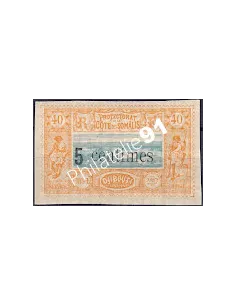 COTE DES SOMALIS, n° 28, collection timbre colonies françaises