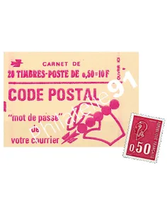 Carnet n° 1664-C9, Marianne de Bequet, Collection timbre France