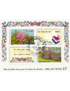 Bloc n° 15 oblitéré, Salon du Timbre 1993, collection timbres de France