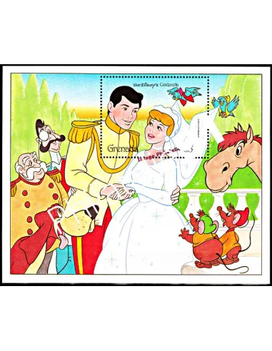 Timbre de Grenada - BF n° 180 ** - Thématique: Disney