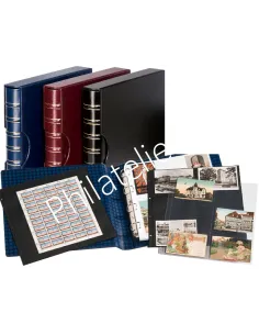 Reliure MAXIMUM Leuchtturm avec étui, pour cartes postales et feuilles entières