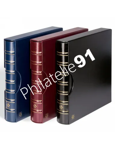 Reliure MAXIMUM Leuchtturm avec étui, pour cartes postales et feuilles entières