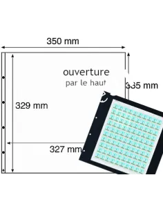 Recharges MAXIMUM Leuchtturm pour feuilles entières, matériel philatélique