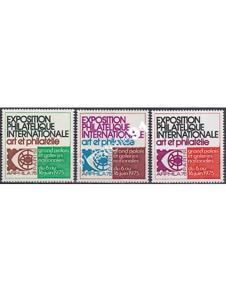 Vignette d'Exposition n° 20, Arphila 75, collection vignette France