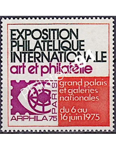 Vignette d'Exposition n° 20, Arphila 75, collection vignette France