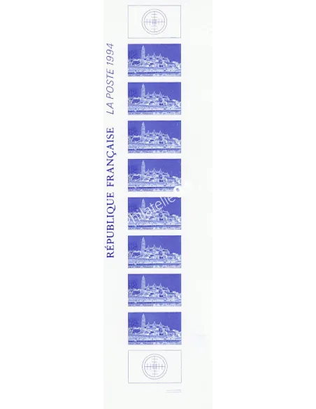 Vignette Expérimentale n° SF 9 , Bande RF,collection vignette France
