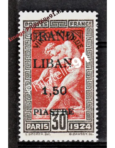 GRAND LIBAN - n°  20 (G maigre) - Jeux Olympiques - Variété