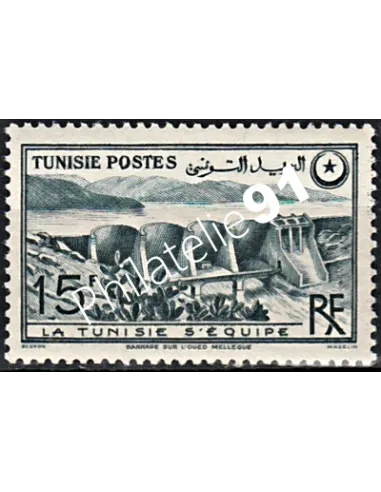 Timbre de TUNISIE n° 330 - Timbres des colonies françaises
