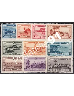 MAROC , PA n° 12 à 21, Collection timbre Colonies Françaises