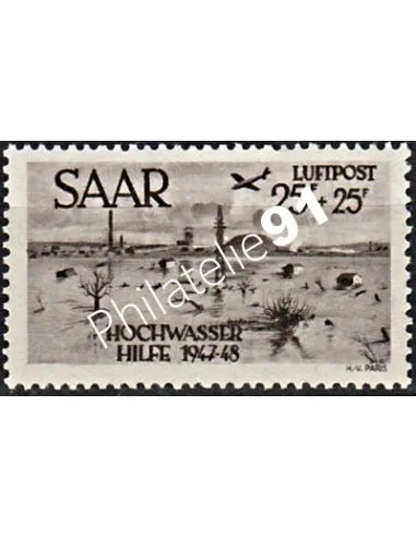 Timbres de Sarre PA n° 12 - Timbres des colonies françaises