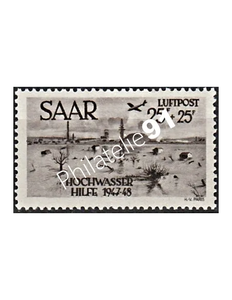 Timbres de Sarre PA n° 12 - Timbres des colonies françaises