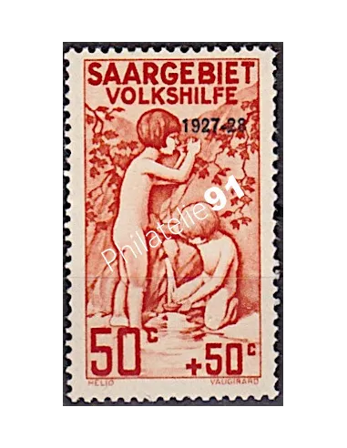 SARRE ,n° 123, Collection timbre Colonies Françaises