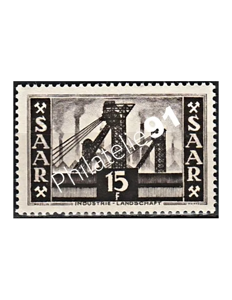 SARRE - n° 322  - Timbres des Colonie françaises