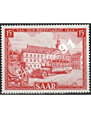 SARRE - n° 329  - Timbres des Colonie françaises