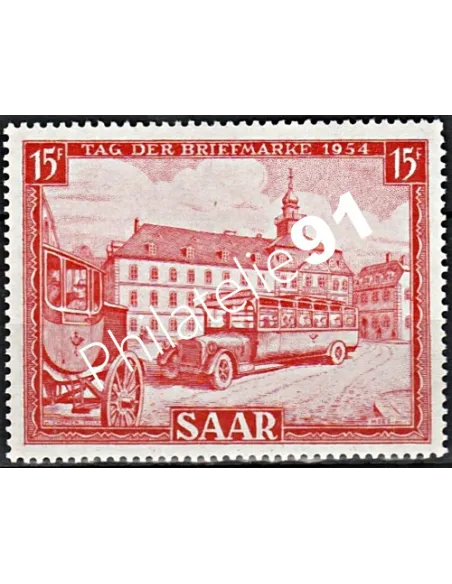 SARRE - n° 329  - Timbres des Colonie françaises