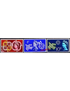 Timbres de GRANDE-BRETAGNE n° 362 à 364 - EUROPA 1961