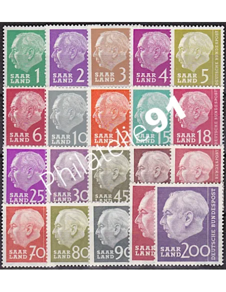 SARRE ,n° 362 à 381, Collection timbre Colonies Françaises