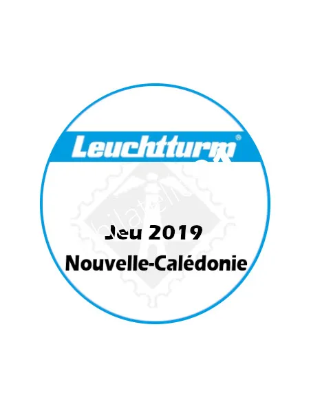 Feuilles SF LEUCHTTURM Nouvelle-Calédonie 2019, matériel philatélique