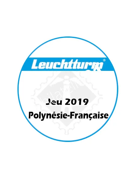 Feuilles SF LEUCHTTURM Polynésie française 2019, matériel philatélique