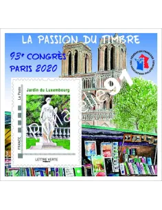 Bloc ffap n°17, Paris 2020, collection timbres France