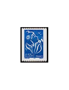 Timbre n° 3807 - Type Marianne de Lamouche. Roulette