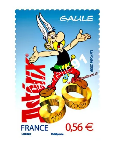 Timbre n° 4425 - Les 50 ans d'Astérix