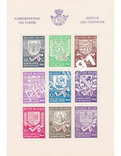 Belgique, BF n° 10, Collection timbre Europe