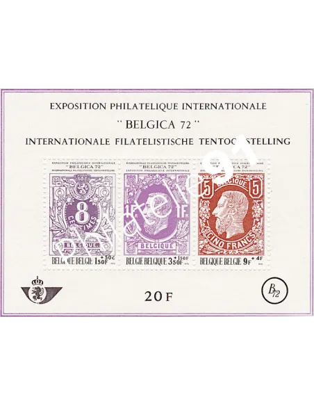 Belgique, BF n° 48, Collection timbre Europe