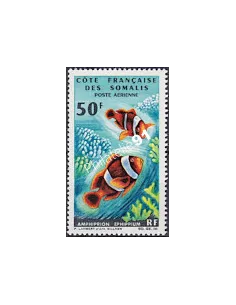 COTES DES SOMALIS, Poste Aérienne, n° 52, timbre colonies françaises