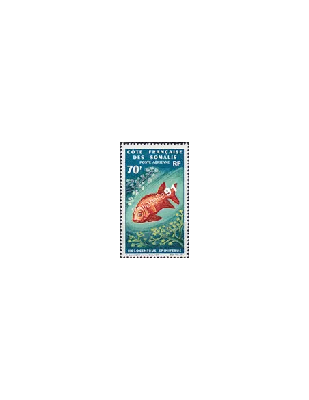 COTES DES SOMALIS, Poste Aérienne, n° 53, timbre colonies françaises