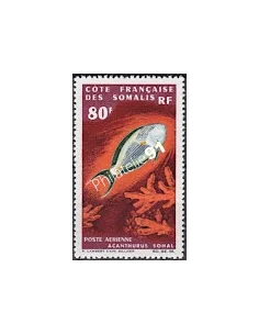 COTES DES SOMALIS, Poste Aérienne, n° 54, timbre colonies françaises