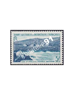 Timbres TAAF n° 4, collection timbres Dom-Tom
