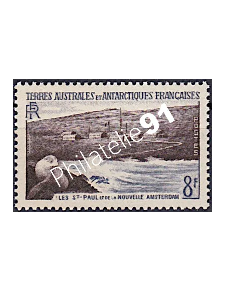 Timbres TAAF n° 5,collection timbres Dom-Tom