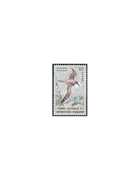 Timbres TAAF n° 12, collection timbres Dom-Tom