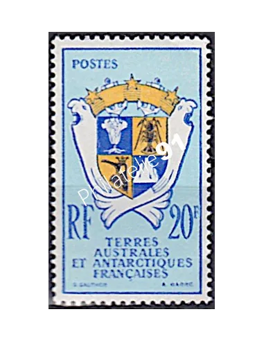 Timbres TAAF n° 15, collection timbres Dom-Tom