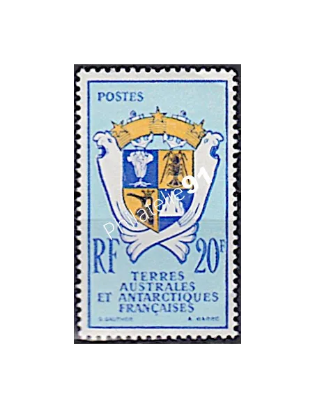 Timbres TAAF n° 15, collection timbres Dom-Tom