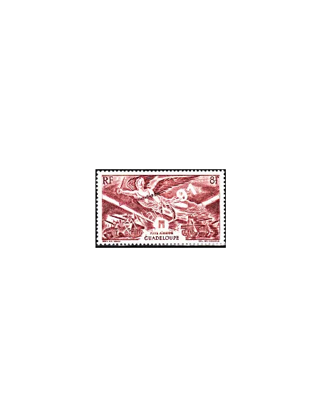 Timbre de Guadeloupe de Poste Aérienne  n° 6