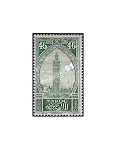 Maroc, n° 74, collection timbres Colonies.