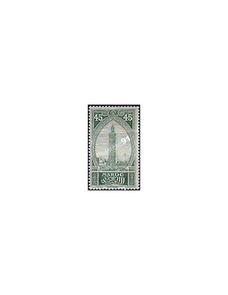 Maroc, n° 74, collection timbres Colonies.