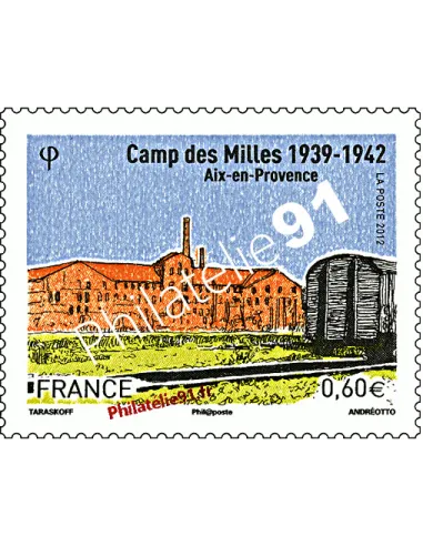 Timbre de France n° 4685 - Camp des Milles - Aix-en-Provence
