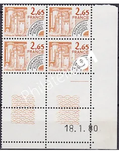 Coin daté sur Timbre Préo n° 169, Collection timbres France
