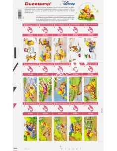 Belgique, n° 3215B, vignettes Disney, collection timbres Thématiques